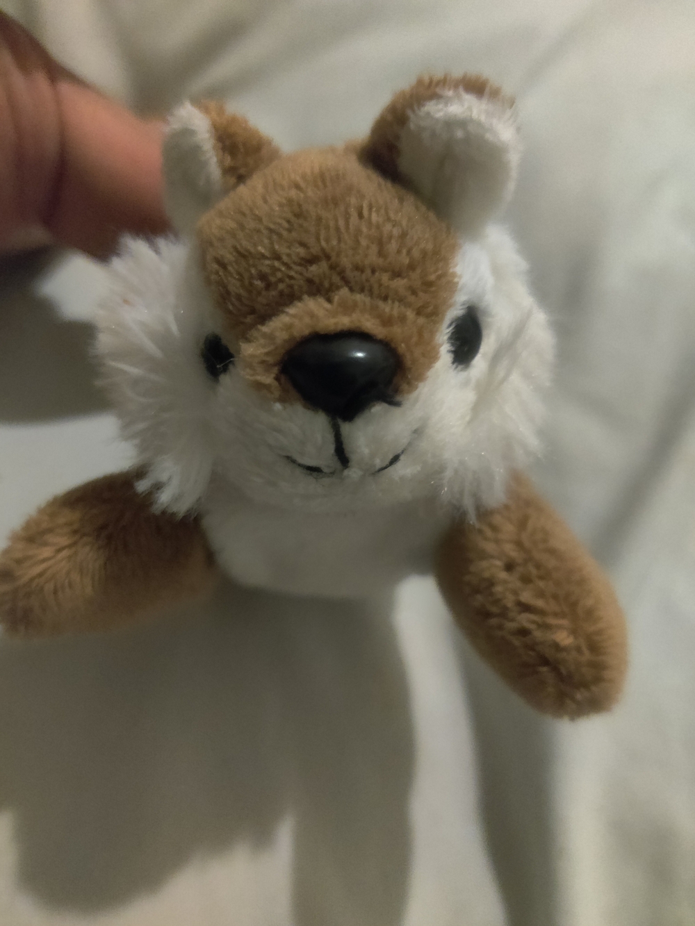Unipak Squirrel Plush Stuffed Animal Finger Puppet Toy 4.5 Inches 2016